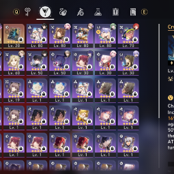 80LVL🔥Yanqing(E1)⭐Feixiao🔥Huohuo⭐Dan Heng • Imbibitor Lunae🔥Bailu⭐Seele🔥Silver Wolf⭐Himeko🔥Jade⭐Yunli🔥Gepard⭐Bronya💜NA💜33 CHARACTERS💜TL. 70💜4411 STELL 1